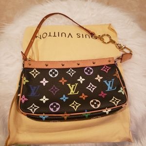 Louis Vuitton Multicolore Noir Pochette